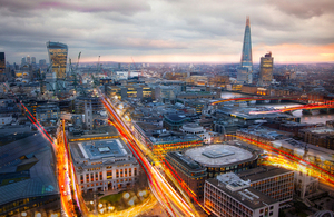 13 businesses are developing innovative solutions for the UK’s urban infrastructure, energy and transport challenges
