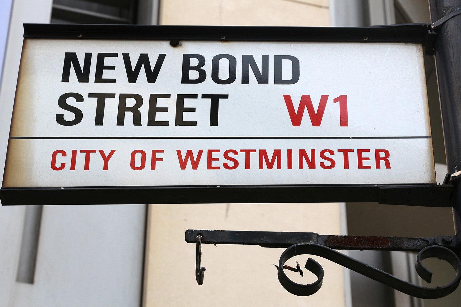 New Bond Street Named World’s Most Expensive Retail Destination