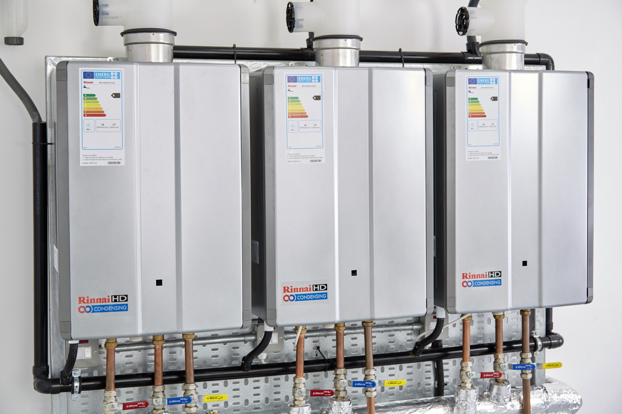 Rinnai continuous flow water heaters