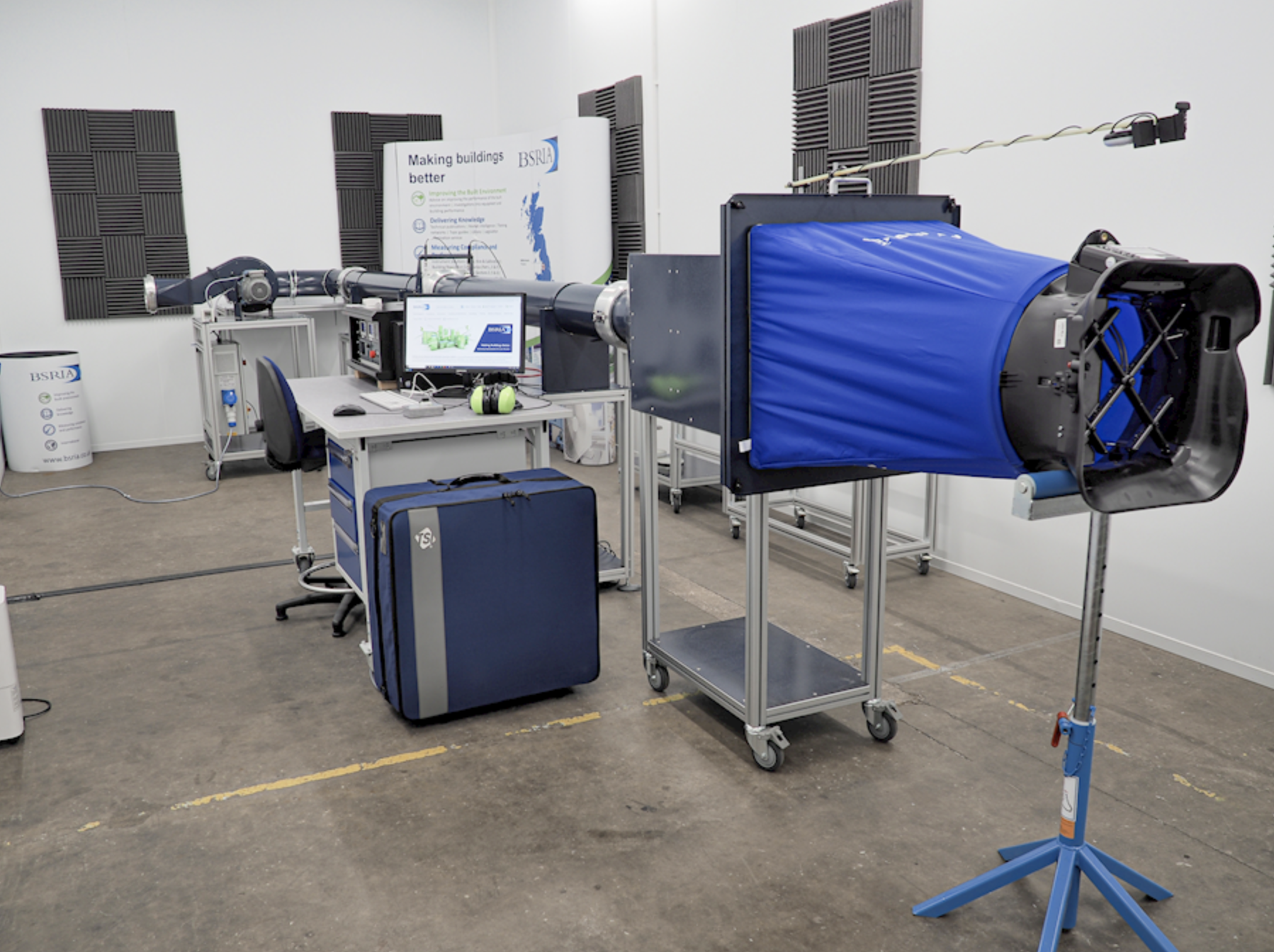 BSRIA Opens New Airflow Testing Rig