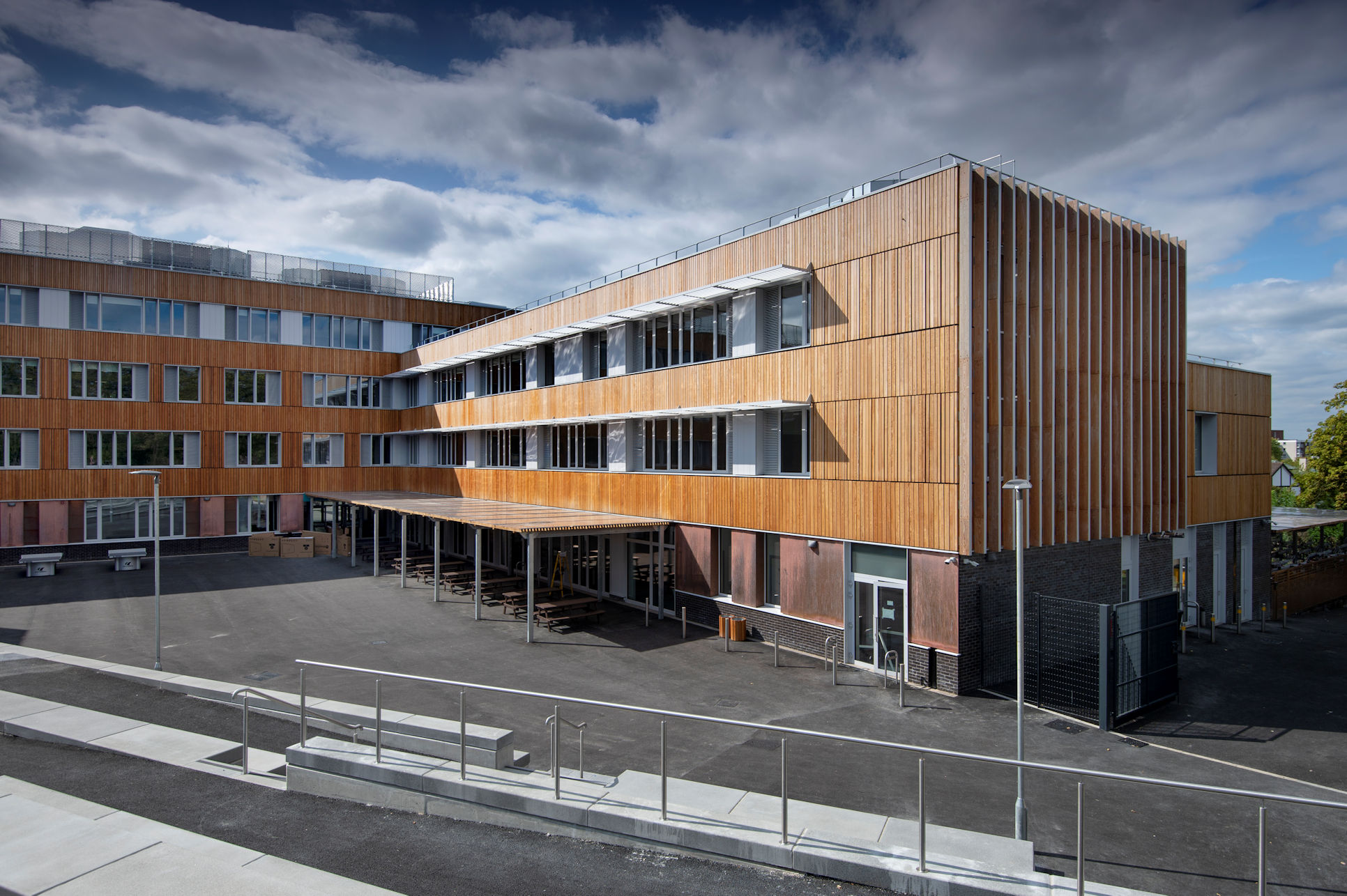 The new Passivhaus Harris Academy in Sutton, south London