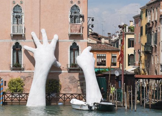 The original sculpture in Venice