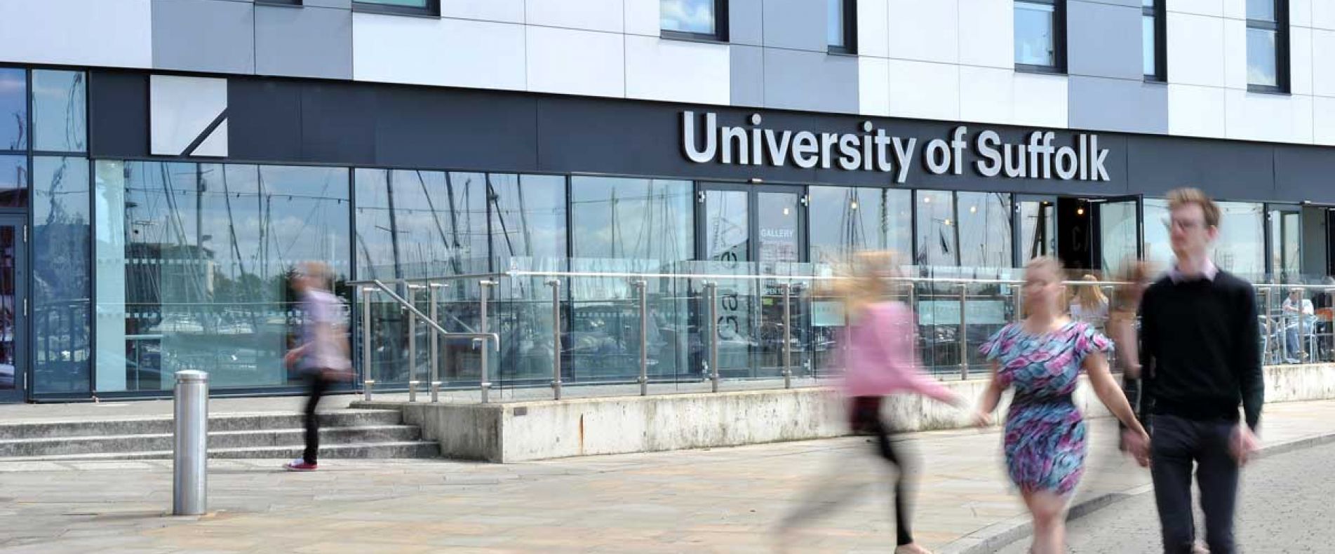 The University of Suffolk in Ipswich was evacuated on March 12 after a suspicious package was found in the post-room