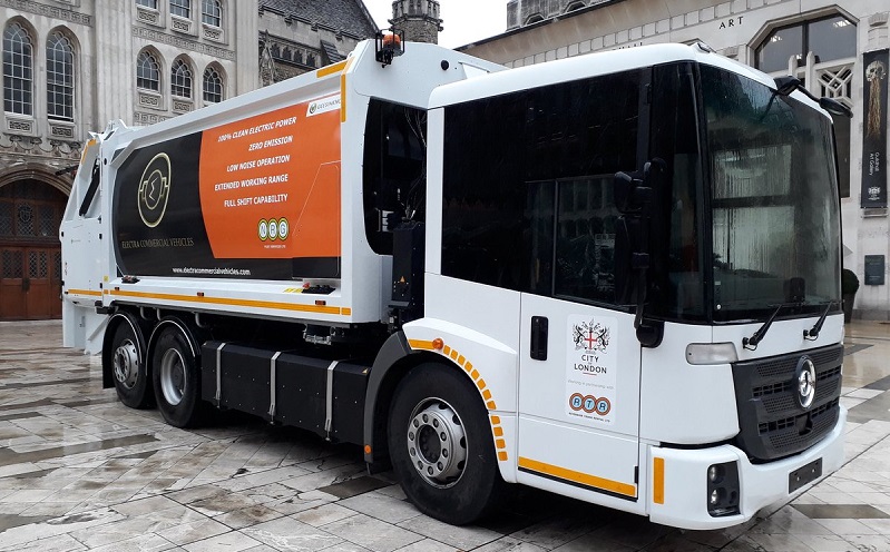 Veolia has agreed to use fully electric refuse collection vehicles