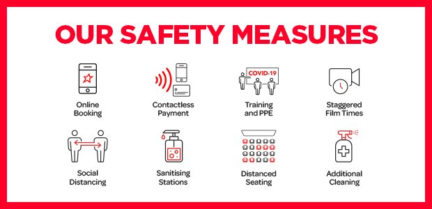 Safety measures in cinemas