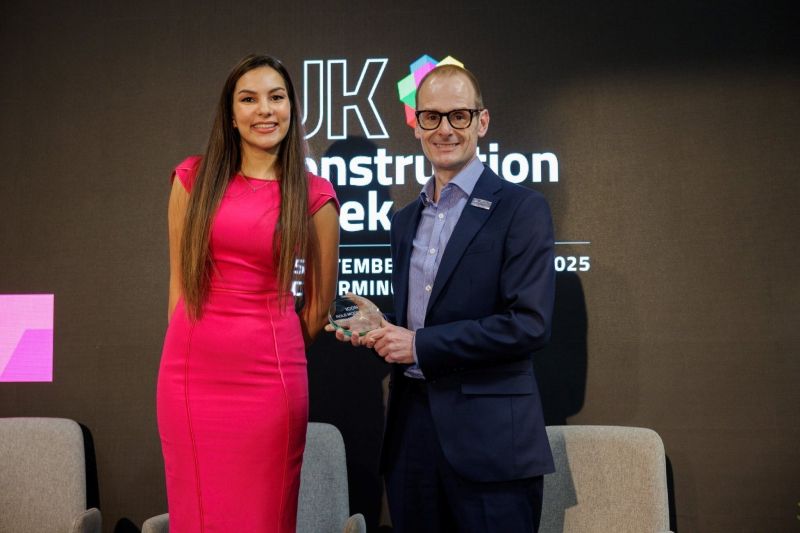 David Stevens Wins UK Construction Week Icon Award