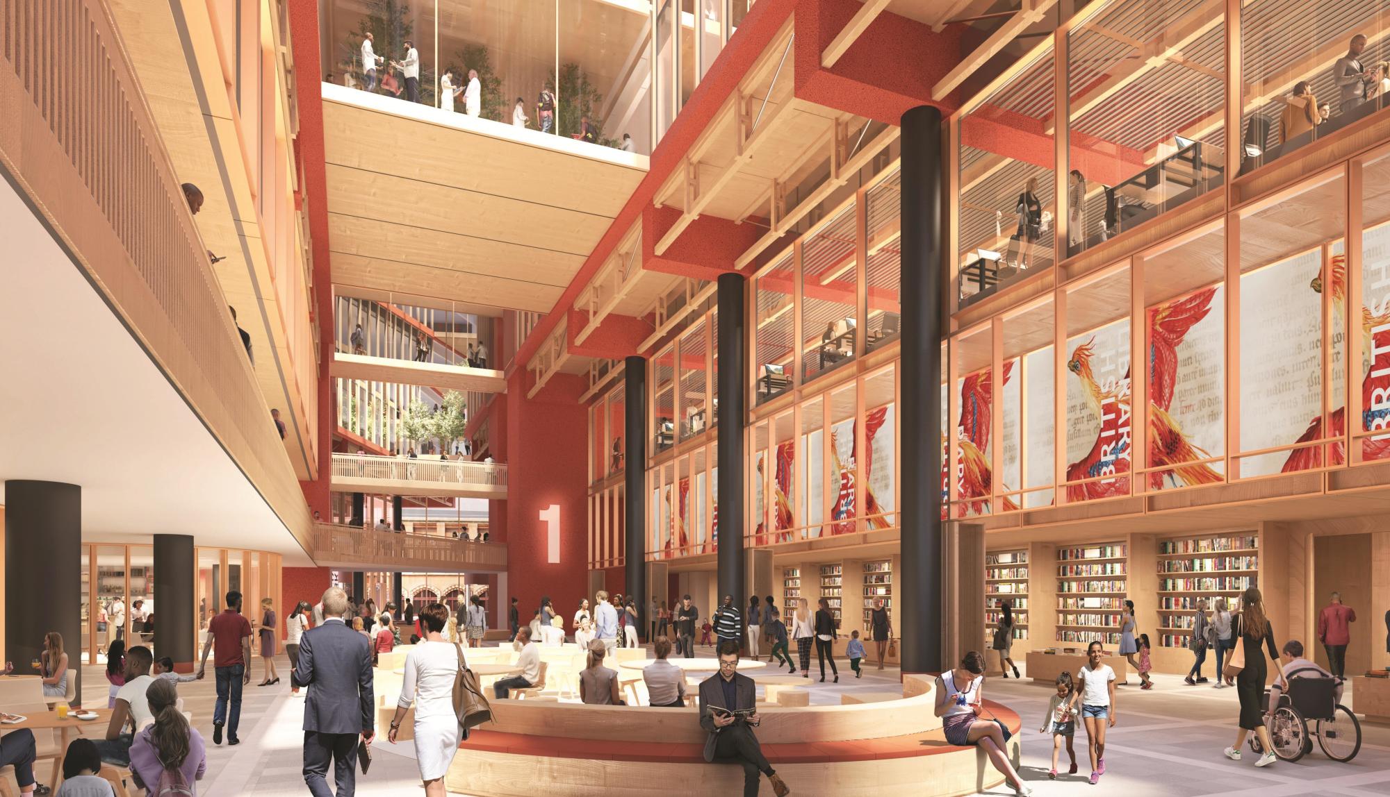 British Library Extension Confirmed