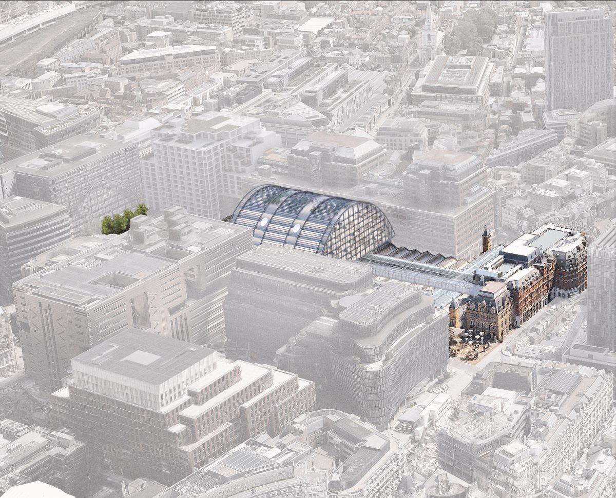 John McAslan + Partners Present Latest Liverpool Street Station Upgrade Concept
