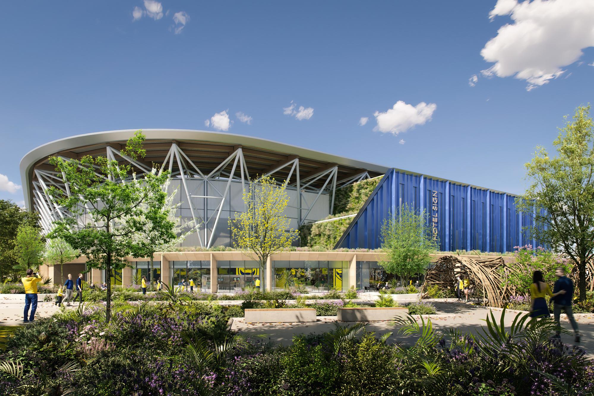 The UK’s First All-Electric Powered Football Stadium