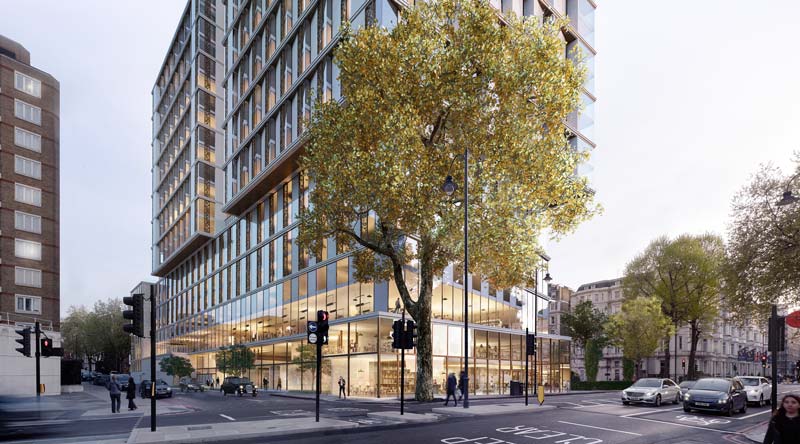 An artist's impression of the new Kensington Forum