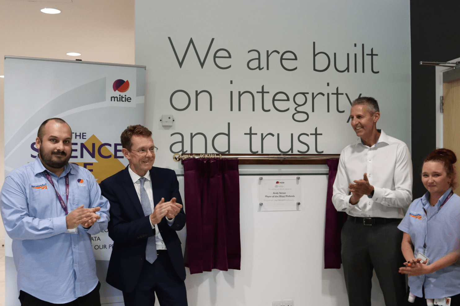 Mitie Midlands Hub Opened by Mayor Andy Street