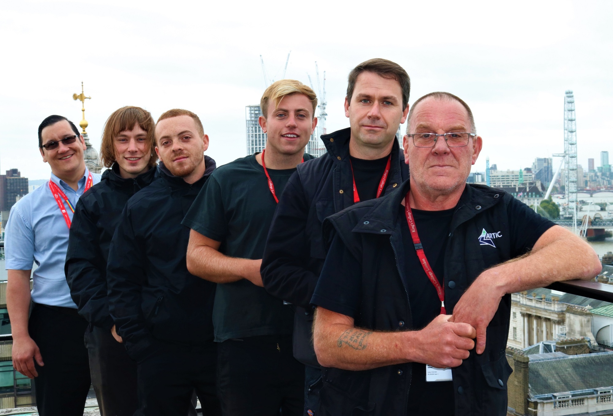 Artic's technical and supervisory team