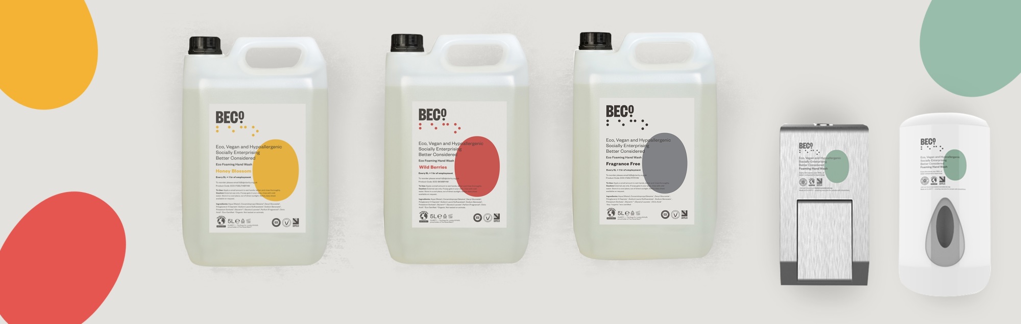 The new BECỌ range