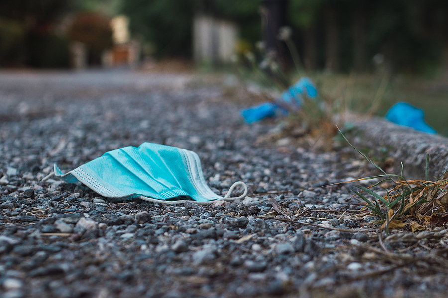 Discarded Mask