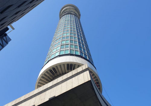 BT Tower where a team from PTSG have completed an emergency access and safety project.