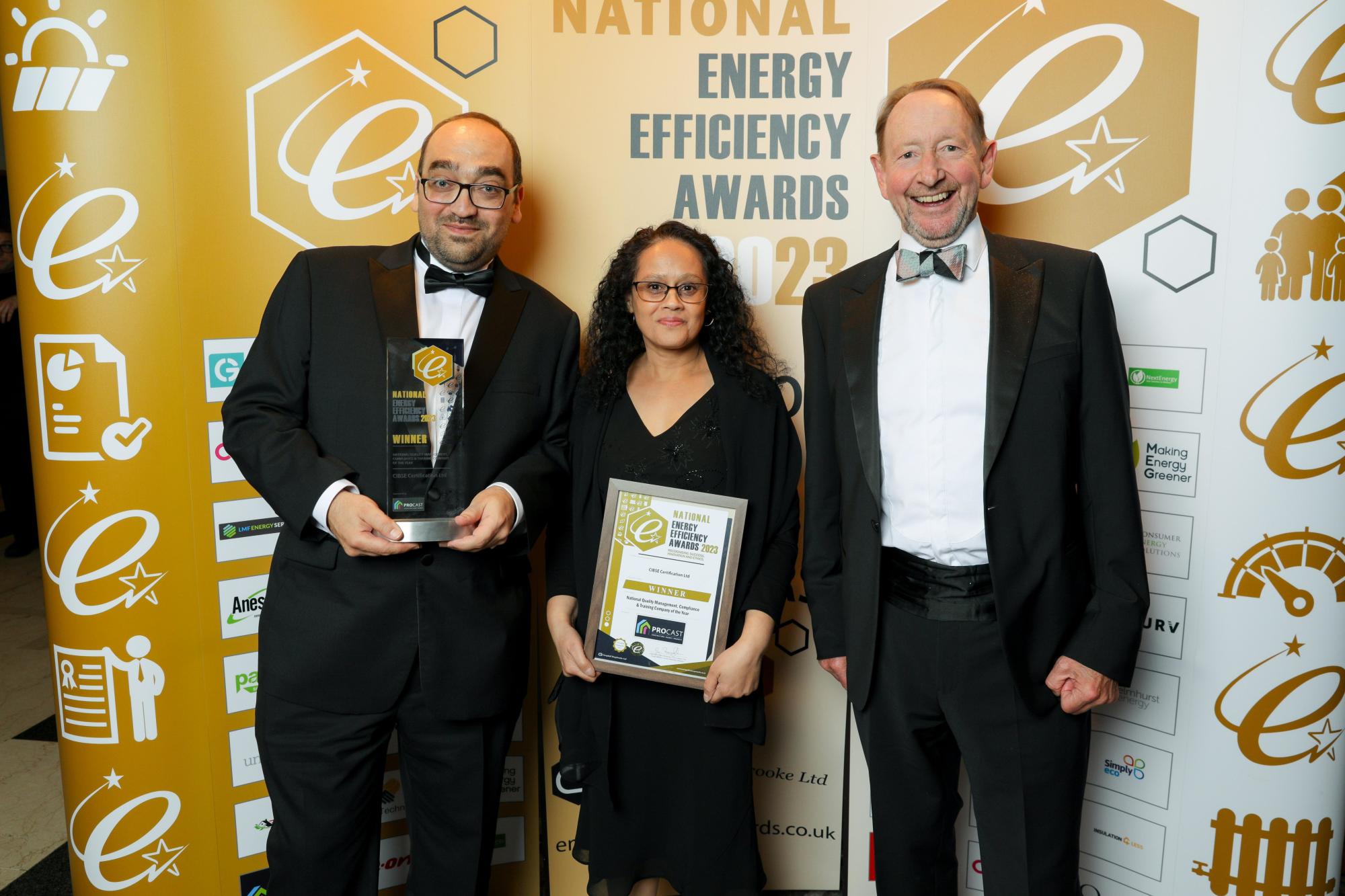 CIBSE Certification Wins at Energy Efficiency Awards 2023
