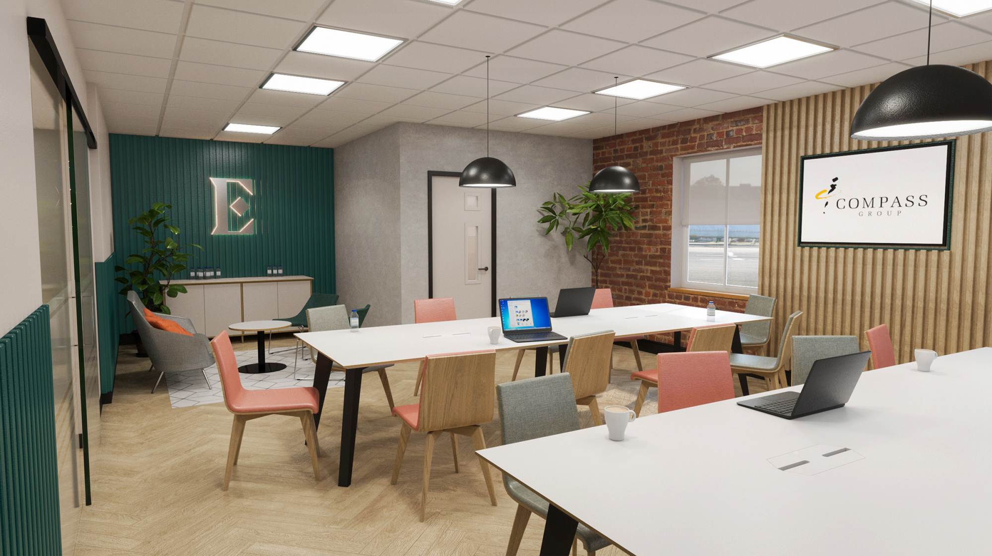 Birmingham Office Refit for Compass Group Companies 