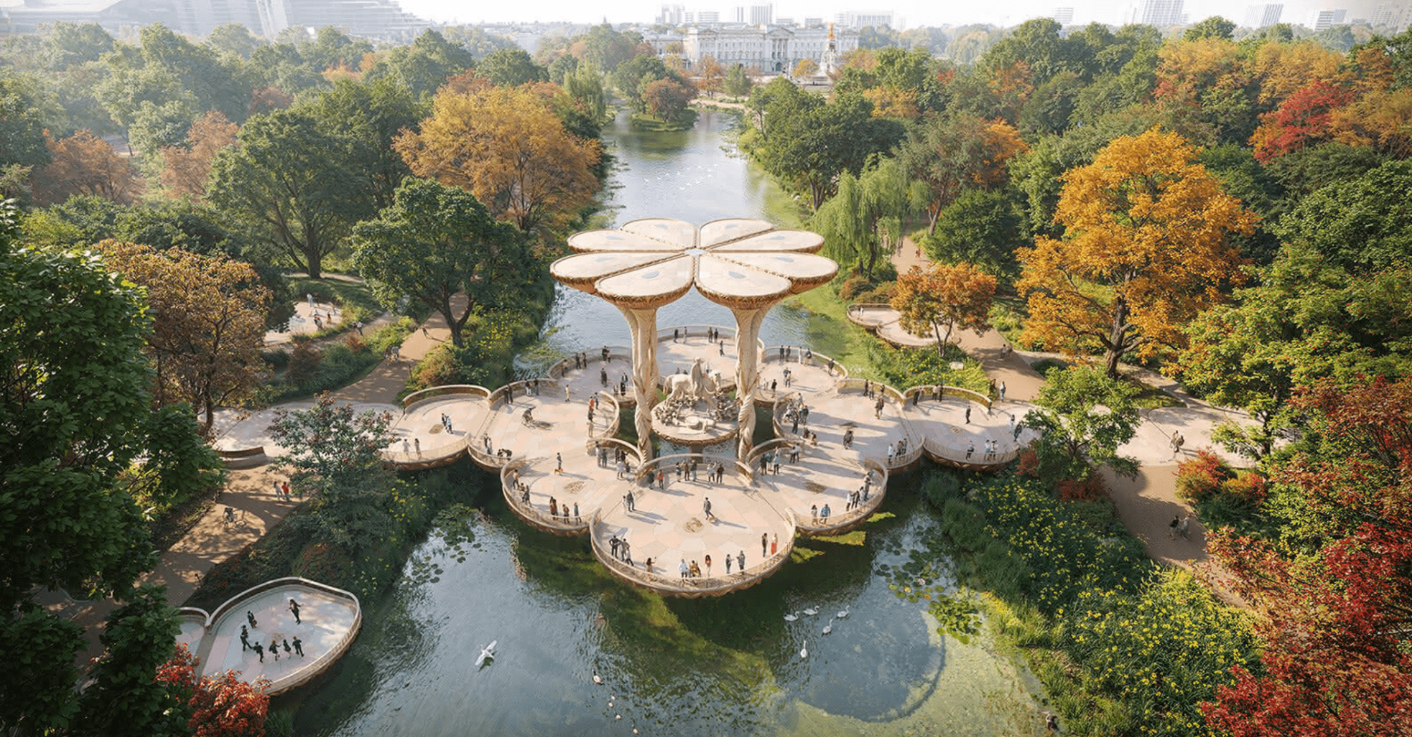 Shortlisted Design Concepts for Queen Elizabeth II Memorial Published