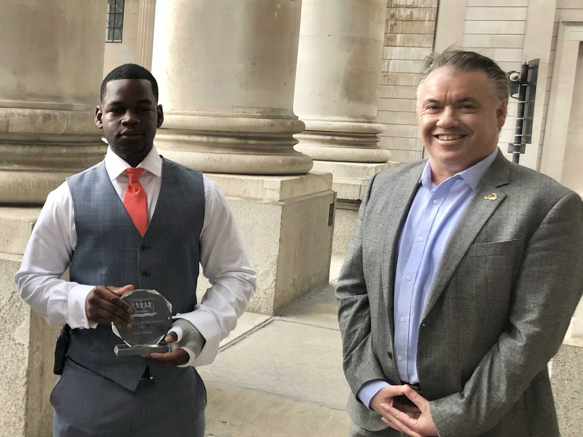 Royal Exchange Security Guard Named Officer of Distinction