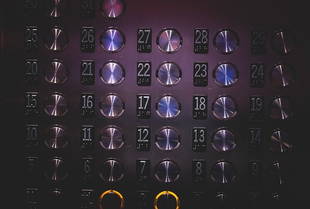 elevator buttons