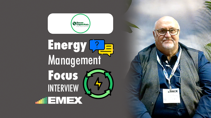 Power Capacitors Ltd Energy Management Focus Interview EMEX
