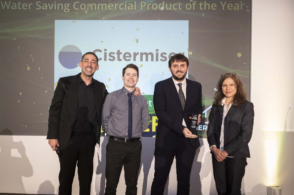 Cistermiser Flush Valve Wins Water Saving Commercial Product of the Year at the Energy Saving Awards