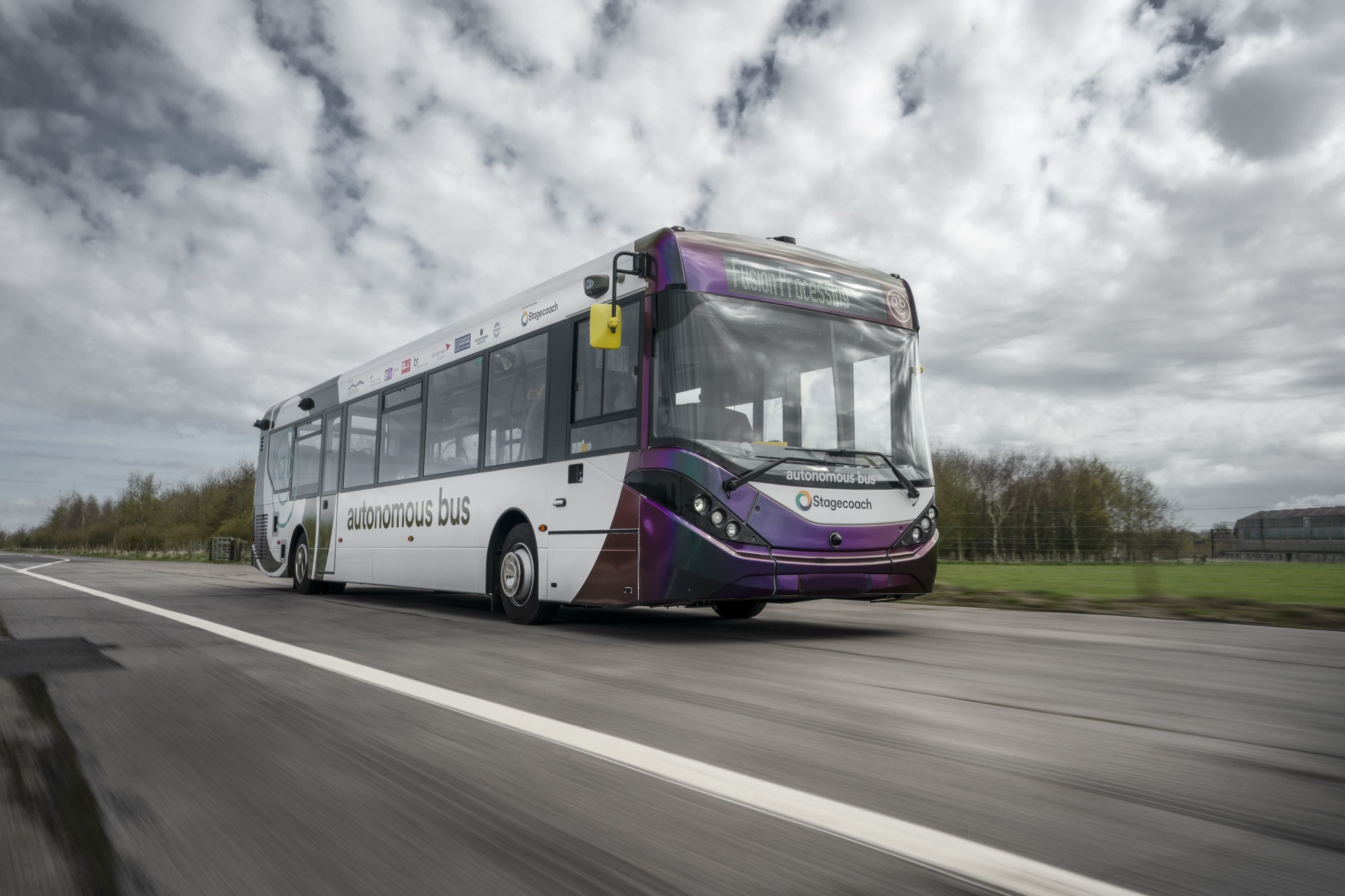 UK's First Self-Driving Bus Launches