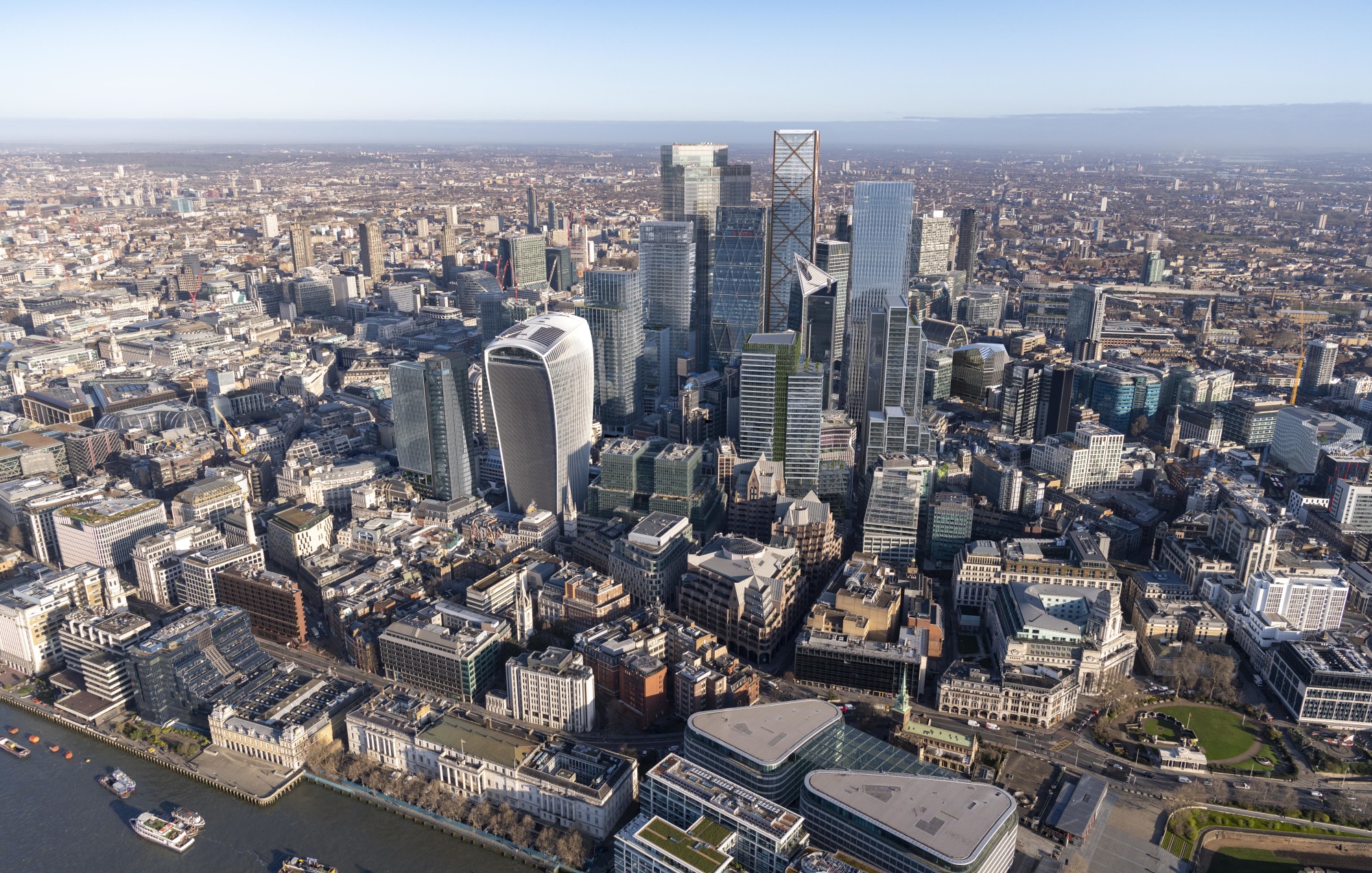 CGI Images Show London’s Future Skyline