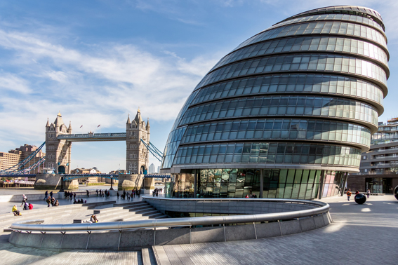 The GLA's iconic City Hall