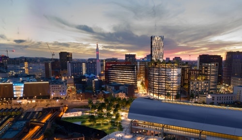 Hammerson has submitted plans for the City Quarters scheme in Birmingham.