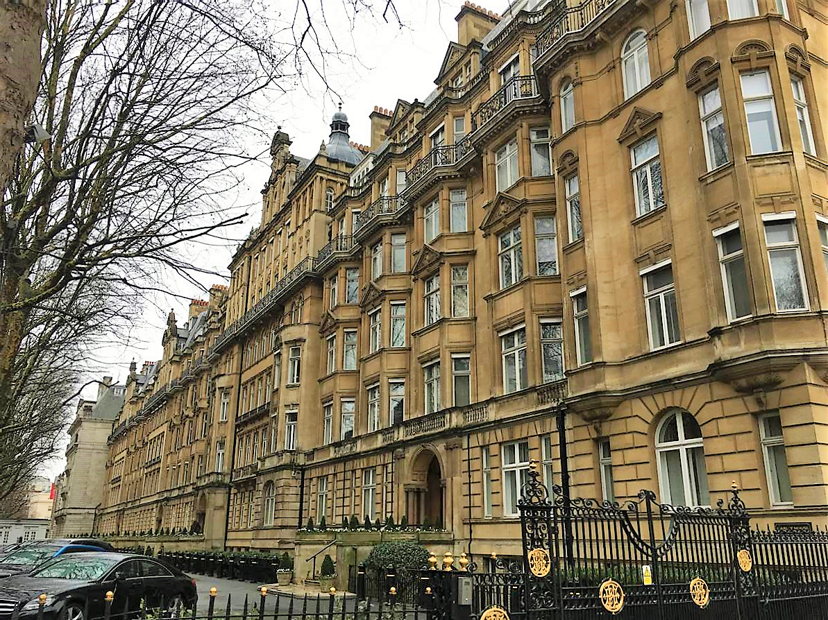 Harley House mansion block in London’s Marylebone