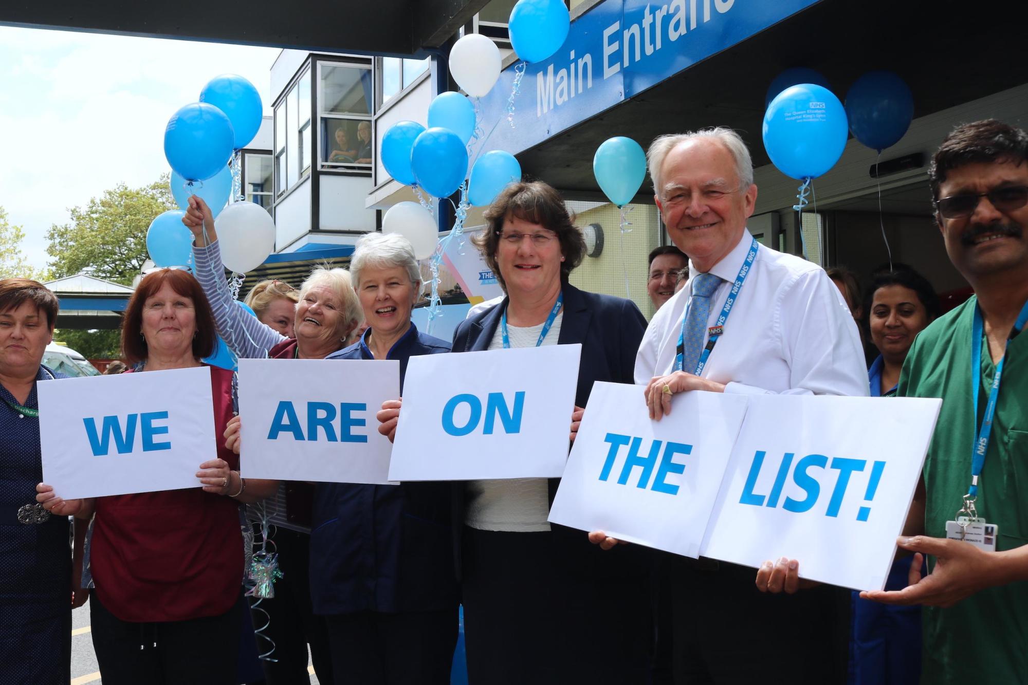 Five New Hospitals in England to be Rebuilt by 2030