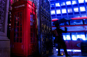 Sir Giles Gilbert Scott's red box.