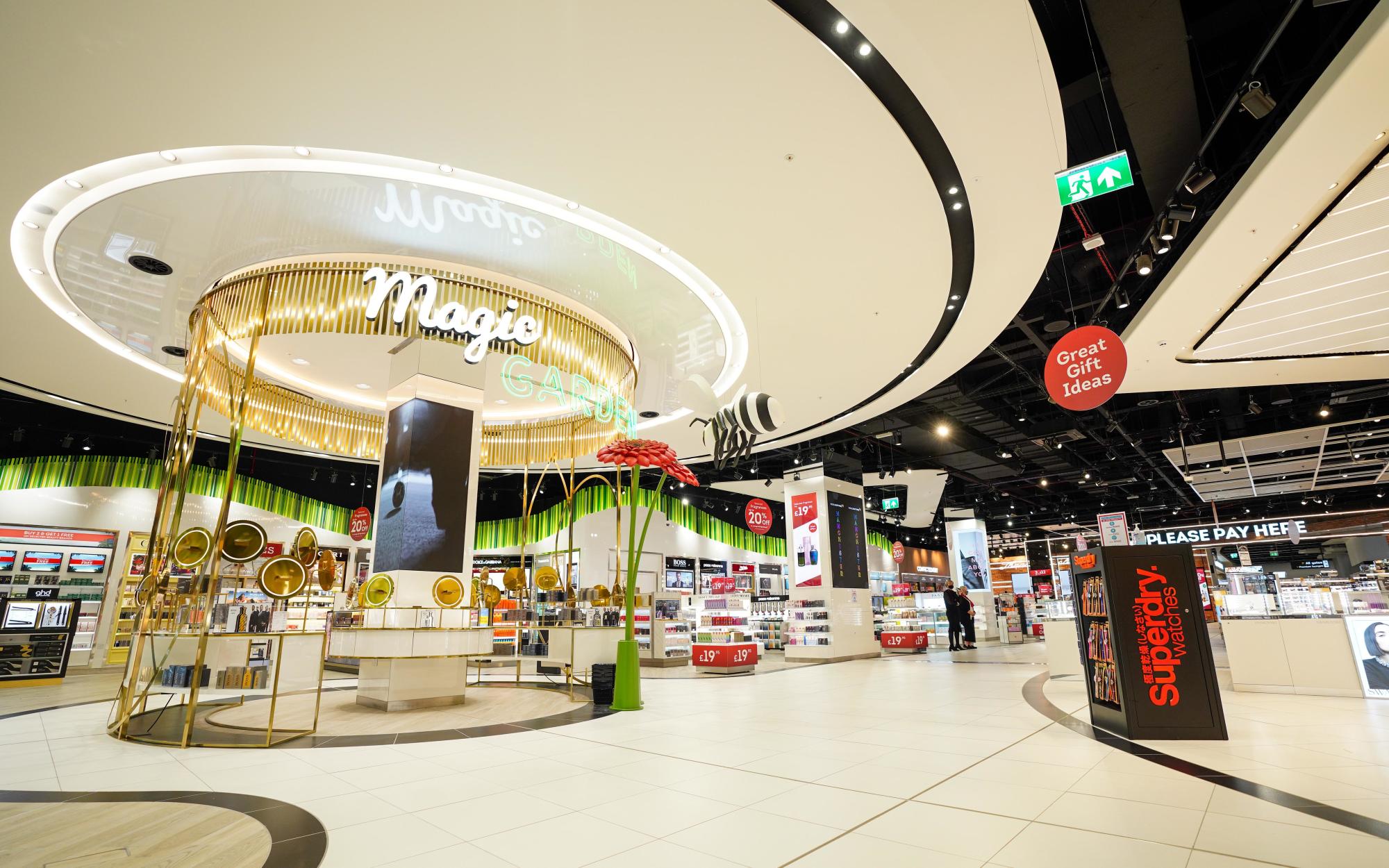 Inside Manchester Airport Terminal 2 Refurbishment