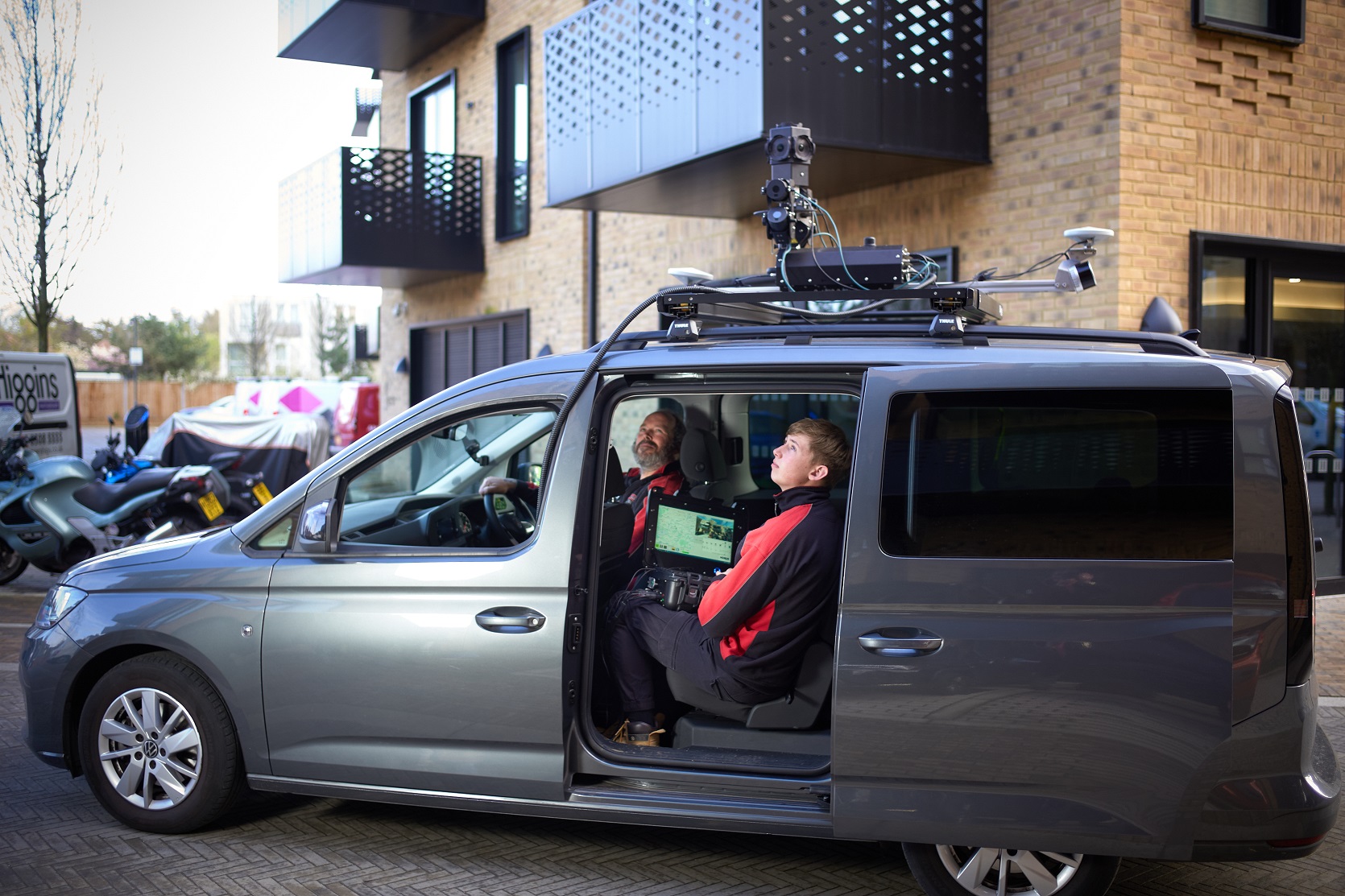 Lidar Surveying Vehicle Measures Energy Efficiency of 10,500 Homes