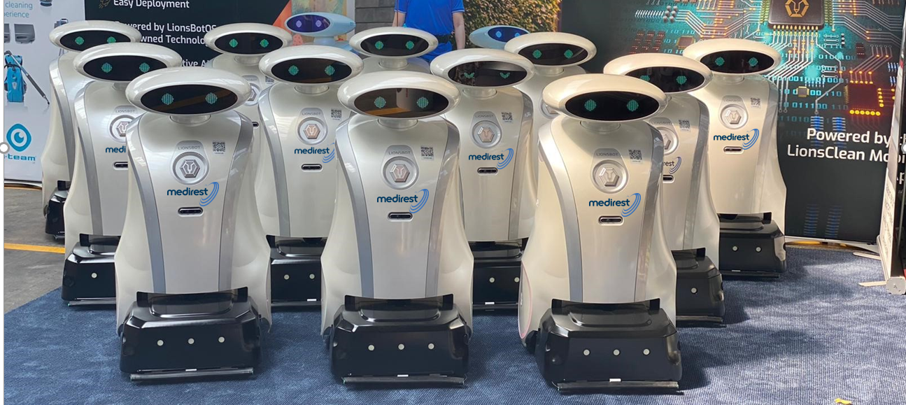 Compass Group Uses Cleaning Robots to Support NHS