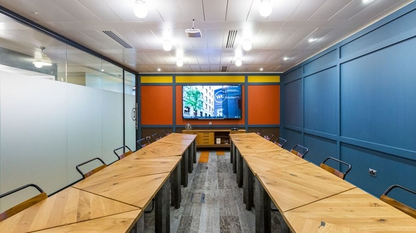 A modern office space