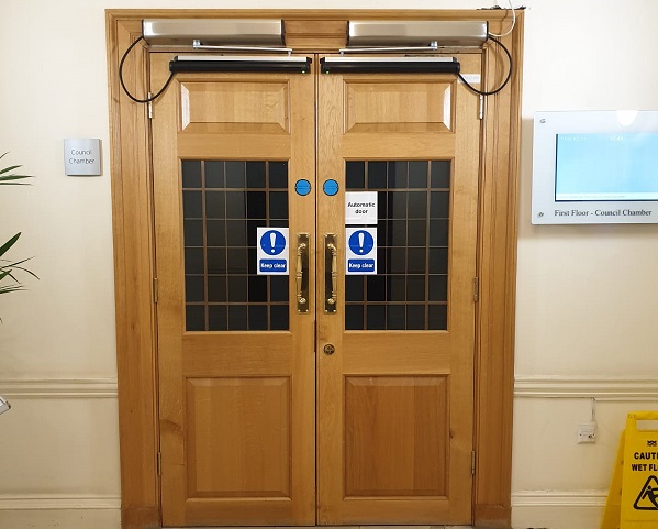 doors at the BMA