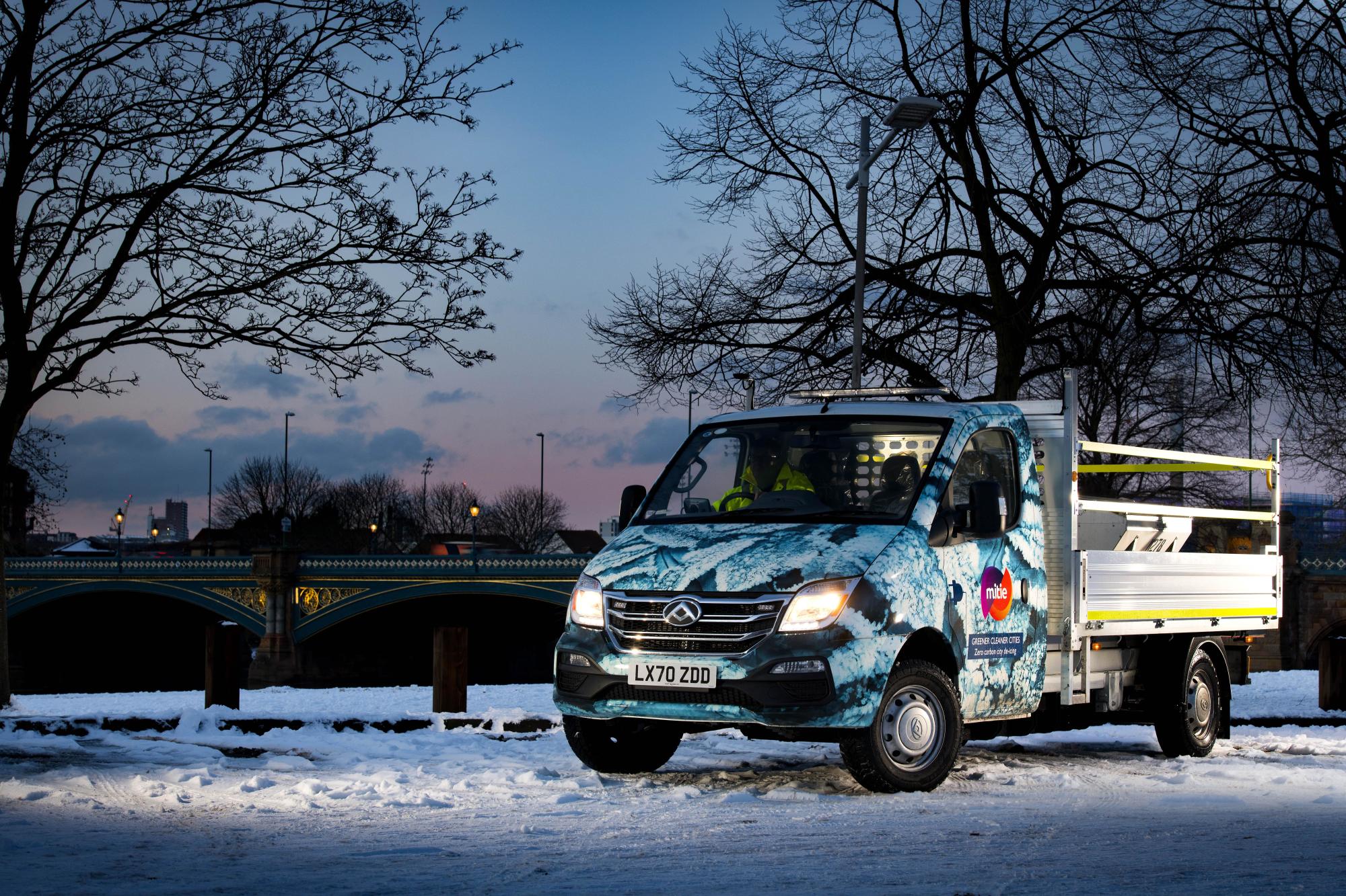 Mitie Launches First Electric Gritting Service