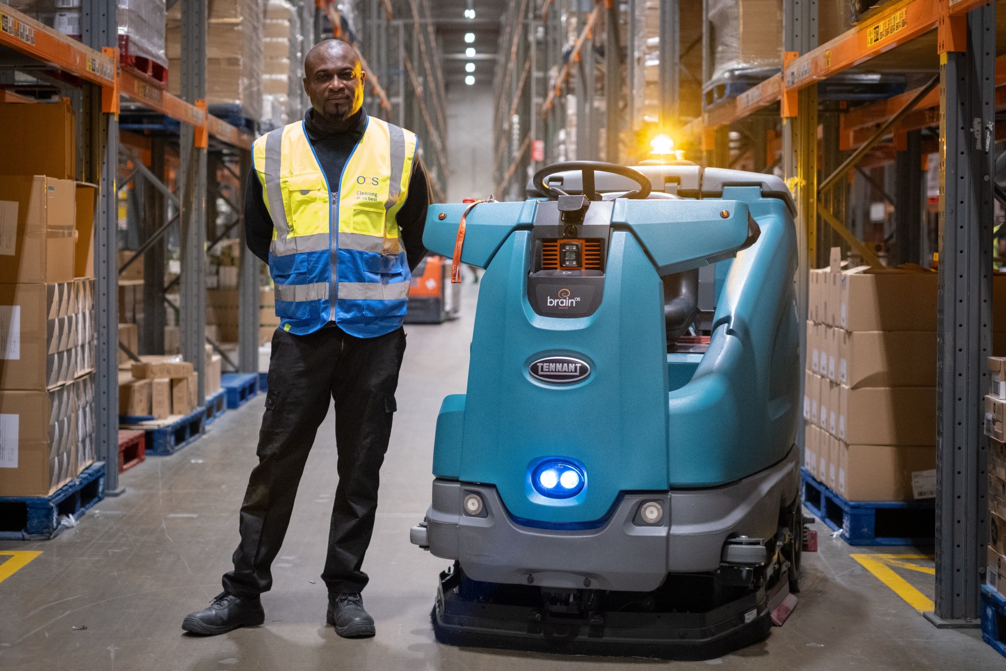 OCS to Introduce Cleaning Robots at Morrisons Logistics Sites