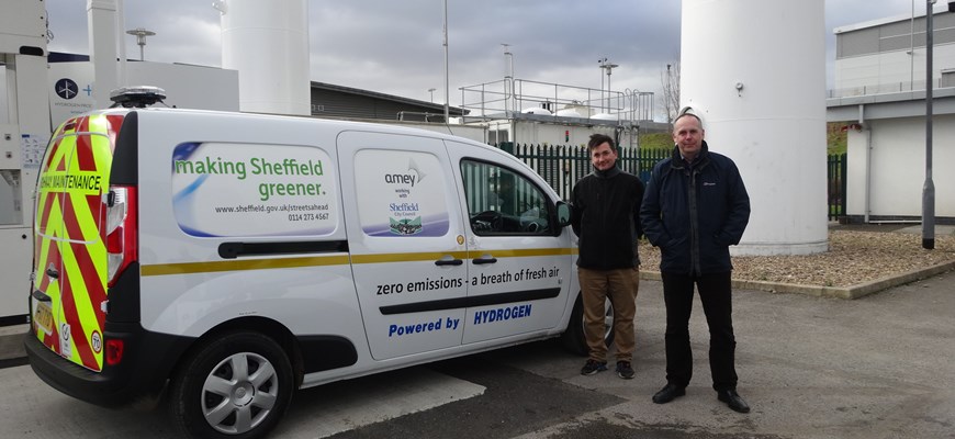 Amey Hydrogen Powered Van