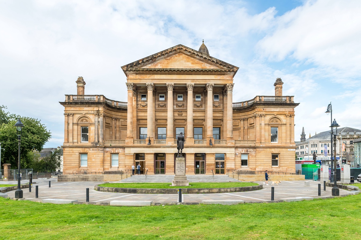 Elior At Work Awarded Five-Year Contract At Paisley Town Hall