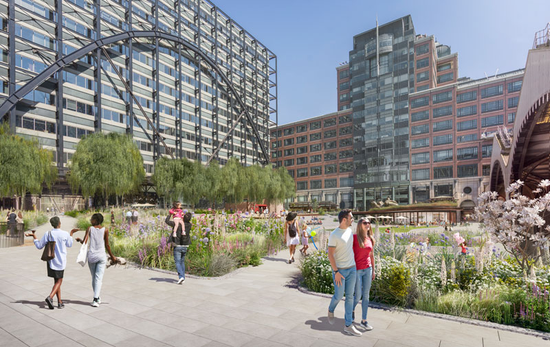 British Land Continues Evolution of Broadgate With New Park