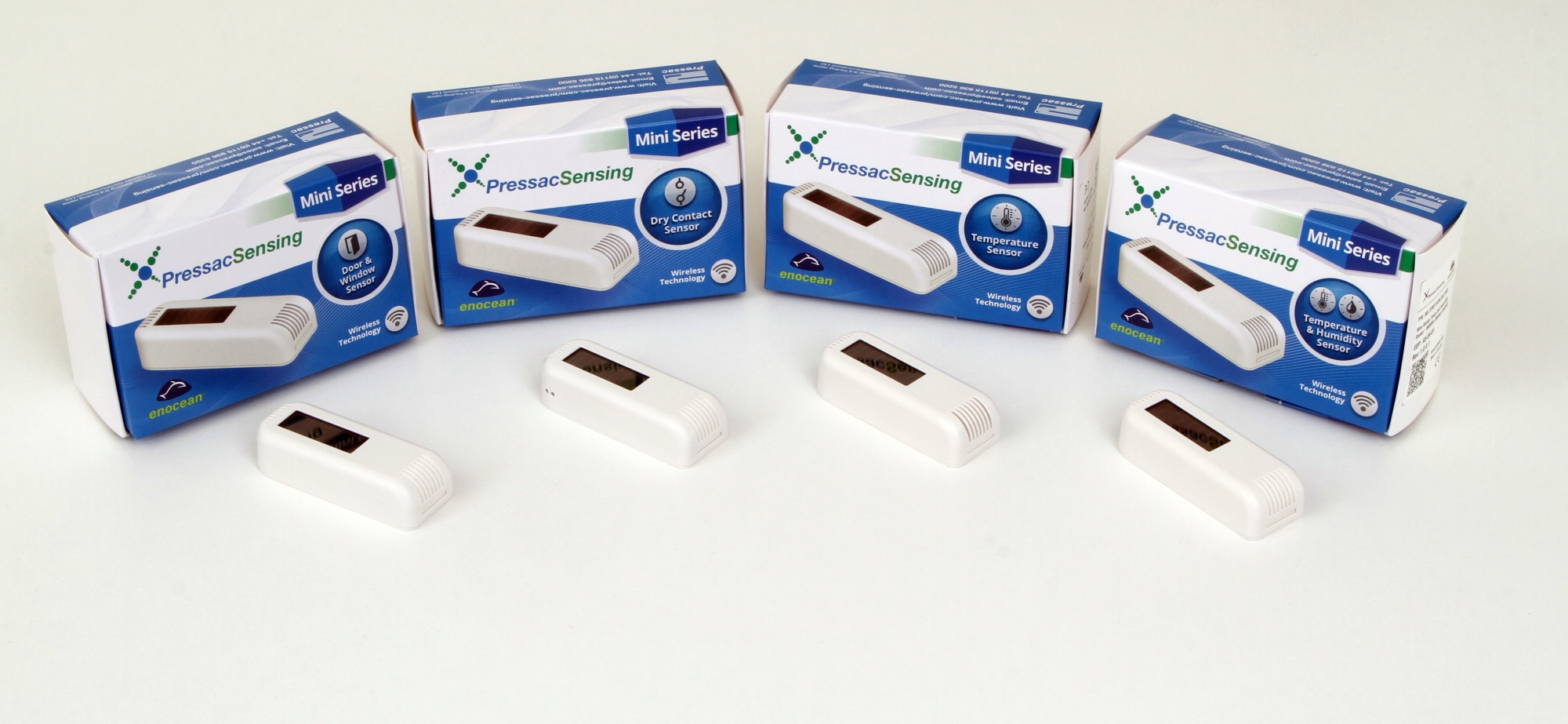 Pressac Mini sensors with packaging