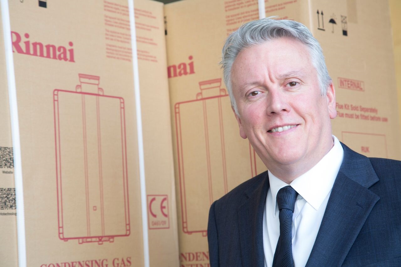 Rinnai's MD Tony Gittings