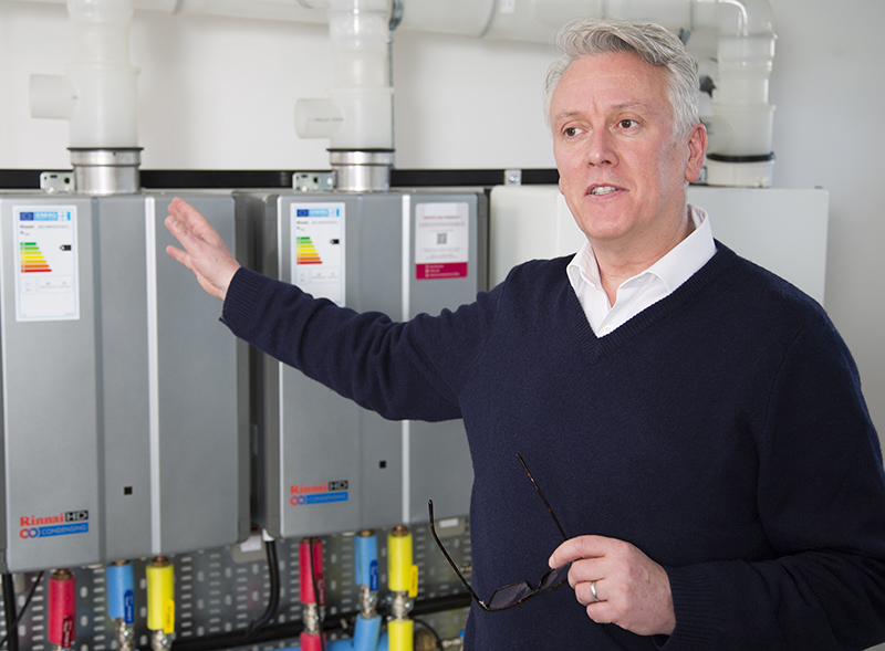 Tony Gittings, Managing Director, Rinnai UK