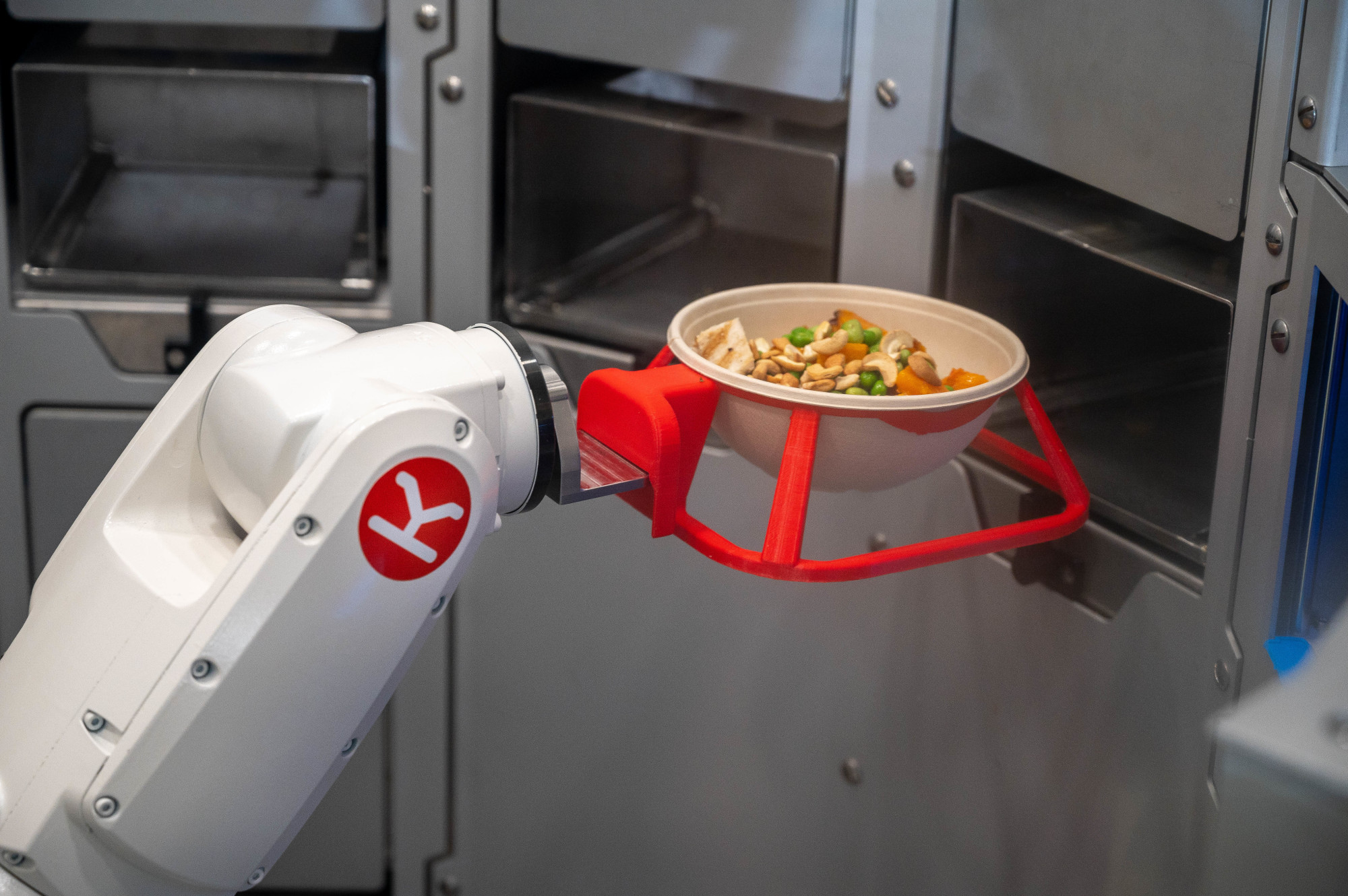 Personlised Lunches Delivered by Robots for Ocado Staff