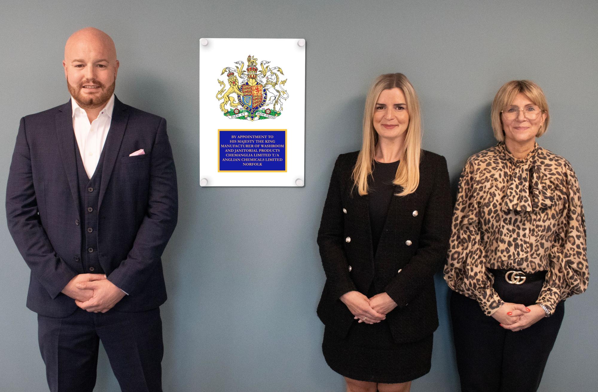 Chemanglia Awarded Royal Warrant