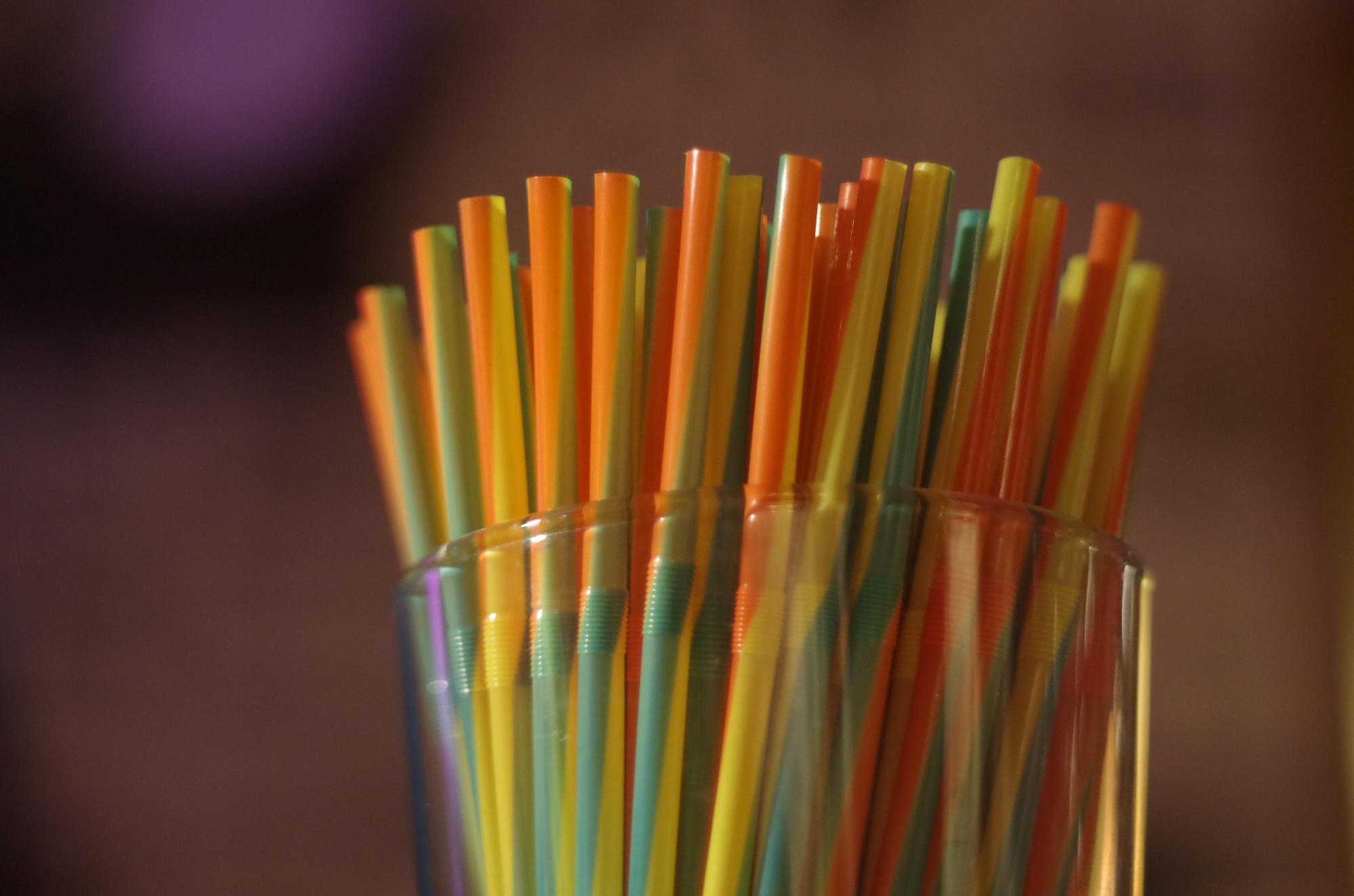Coloured straws