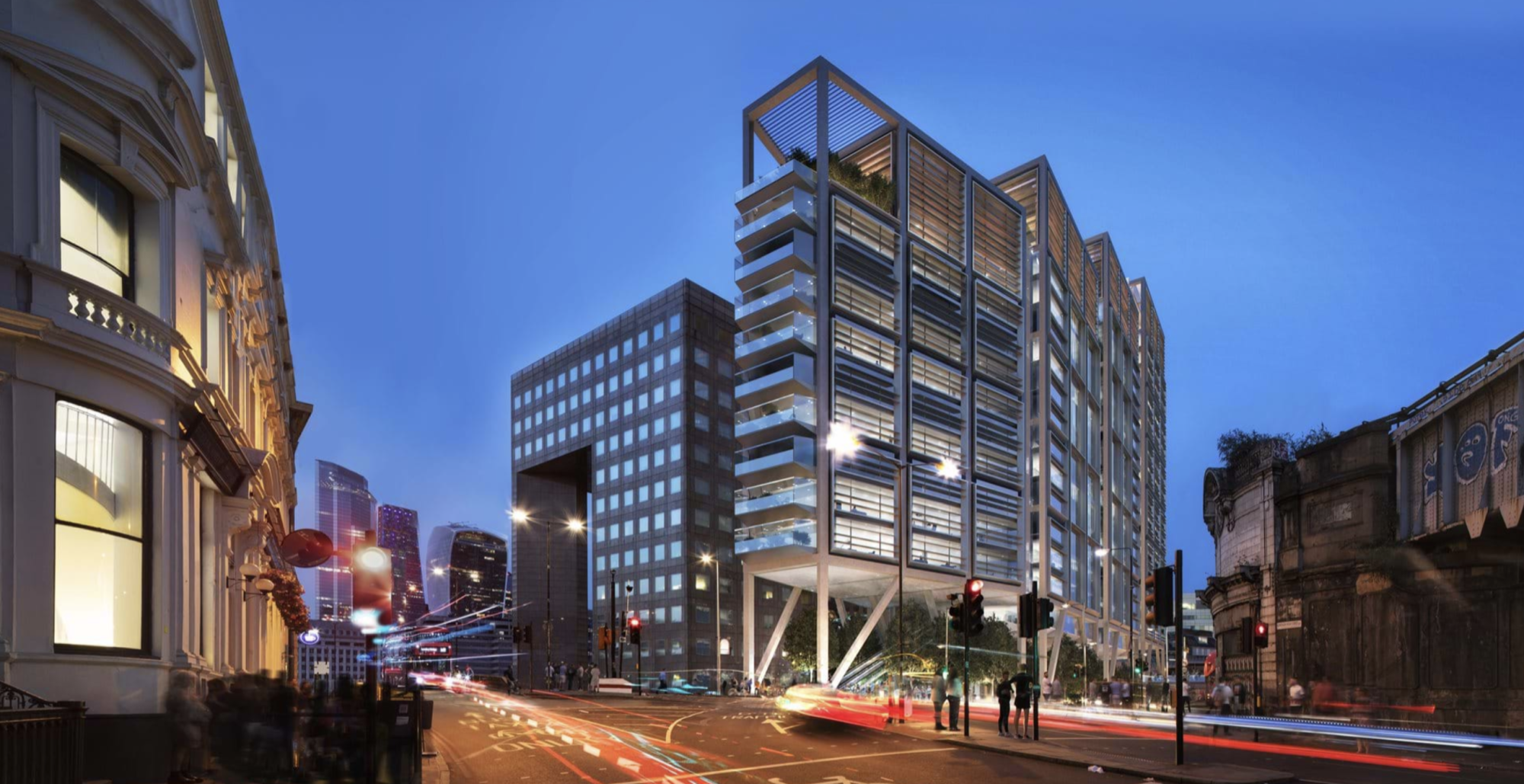 London Bridge’s New Office on Stilts